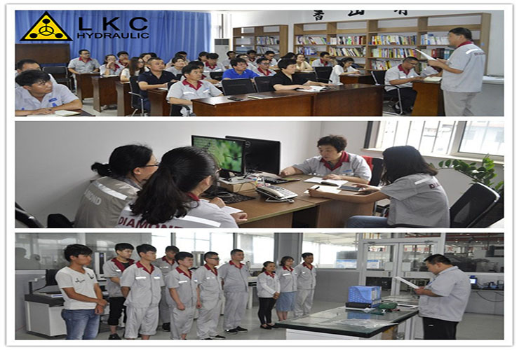 All the leaders and staffs of the LKC Hydraulic company discussed and learned about the winter of HUAWEI, and this book reminded us to work hard and improve the efficiency.